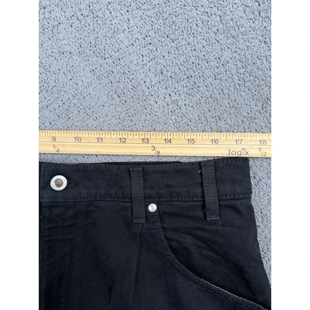 Vintage Levis SilverTab Jeans Mens 36x34 Black Made in USA Baggy 90s
